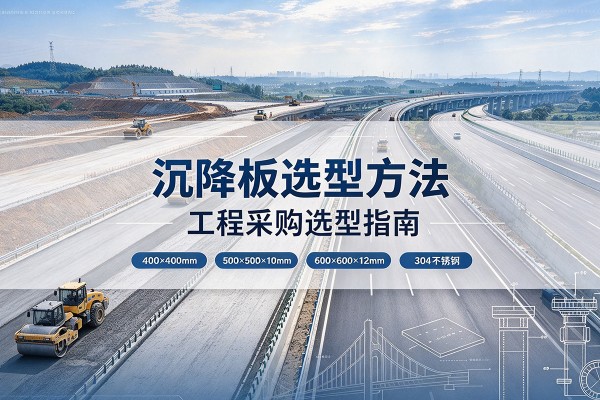 吴桥沉降板选择方法