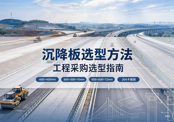 吴桥沉降板选择方法